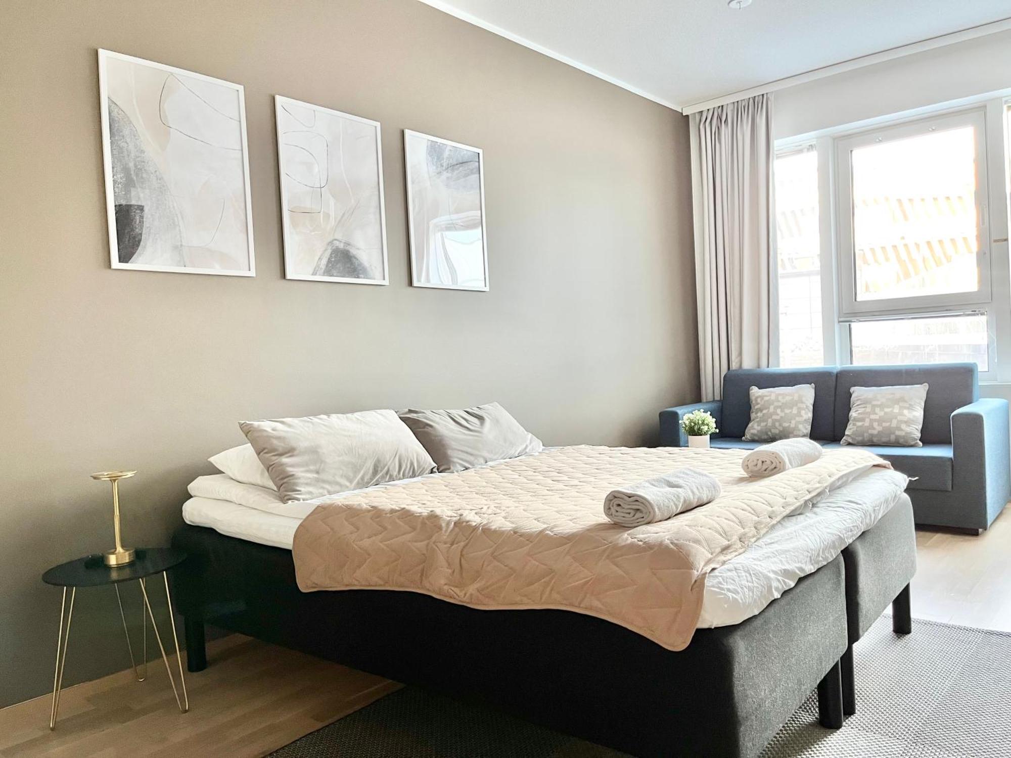 City Home Finland Arena Studio - Perfect Location In Downtown Of Tampere And Great Amenities Exteriér fotografie