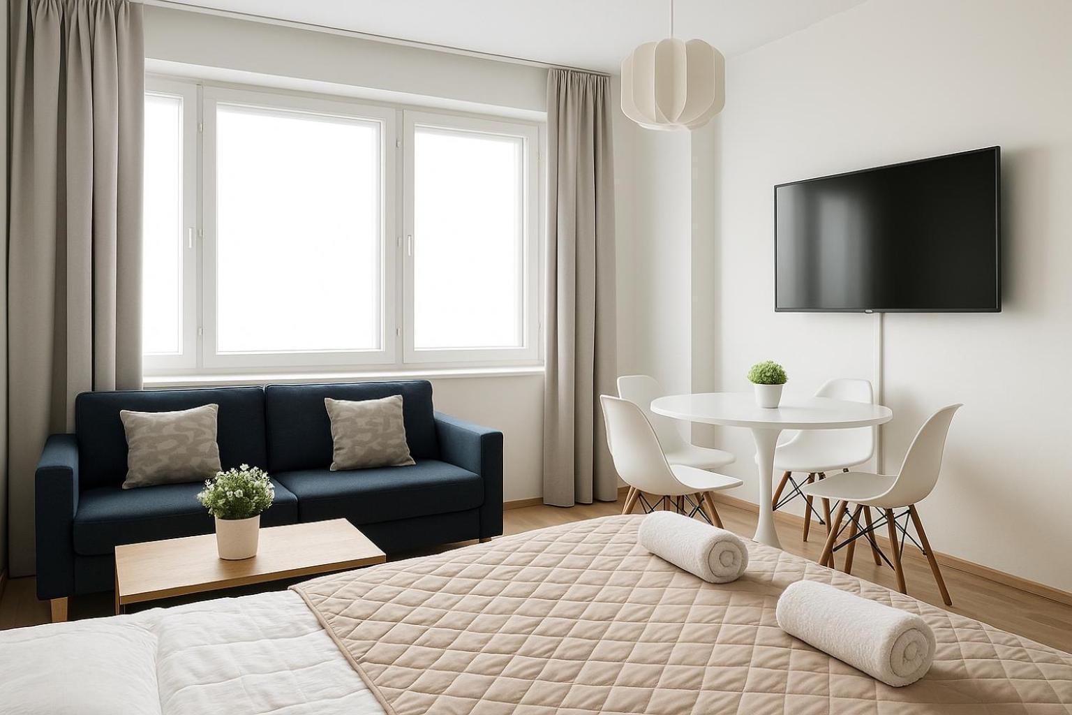 City Home Finland Arena Studio - Perfect Location In Downtown Of Tampere And Great Amenities Exteriér fotografie